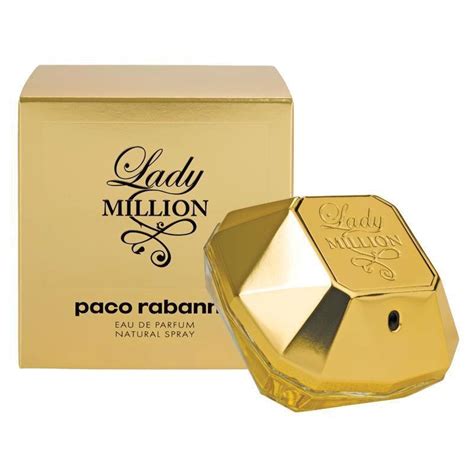 lady million perfume natural spray.